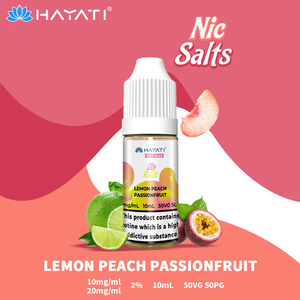 Hayati Pro Max Nic Salts Lemon Peach Passionfrut