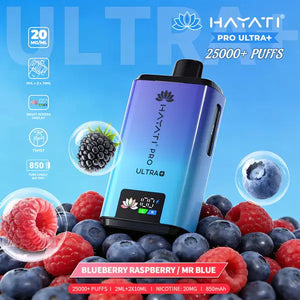 Hayati Pro Ultra Plus Blueberry Raspberry Mr Blue