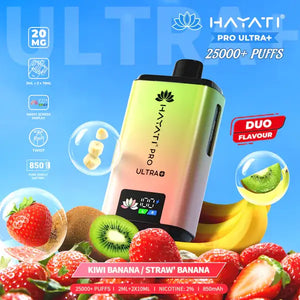 Hayati Pro Ultra Plus Kiwi Banana Straw Banana