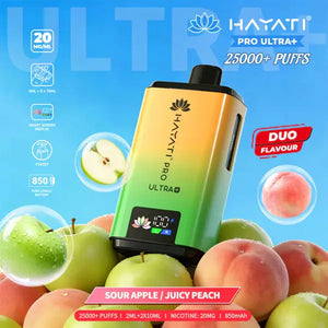Hayati Pro Ultra Plus Sour Apple Juicy Peach