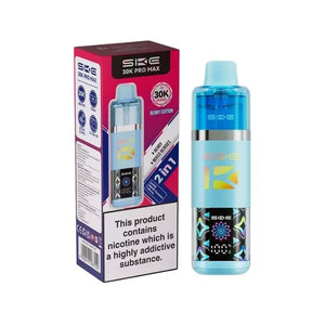 SKE Crystal 30K Pro Max Prefilled Pod Kit 30,000 Puffs Simply ELiquid