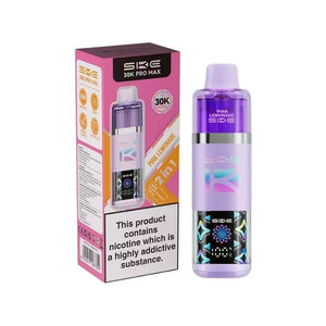 SKE Crystal 30K Pro Max Prefilled Pod Kit 30,000 Puffs Simply ELiquid