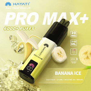 Hayati Pro Max+ 6000 Puffs Prefilled And Rechargeable Pod Kit