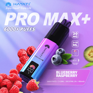 Hayati Pro Max+ 6000 Puffs Prefilled And Rechargeable Pod Kit