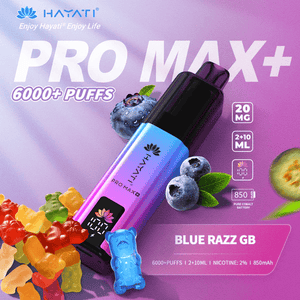 Hayati Pro Max+ 6000 Puffs Prefilled And Rechargeable Pod Kit