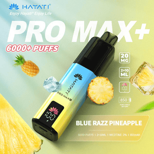Hayati Pro Max+ 6000 Puffs Prefilled And Rechargeable Pod Kit