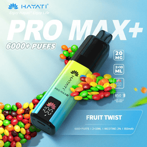 Hayati Pro Max+ 6000 Puffs Prefilled And Rechargeable Pod Kit