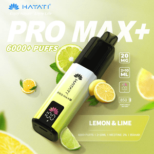 Hayati Pro Max+ 6000 Puffs Prefilled And Rechargeable Pod Kit