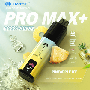 Hayati Pro Max+ 6000 Puffs Prefilled And Rechargeable Pod Kit