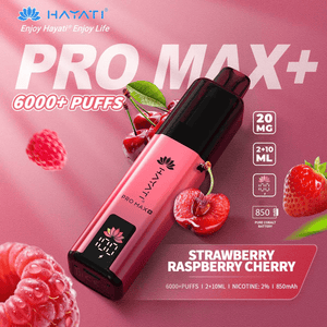 Hayati Pro Max+ 6000 Puffs Prefilled And Rechargeable Pod Kit