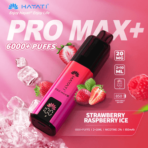 Hayati Pro Max+ 6000 Puffs Prefilled And Rechargeable Pod Kit