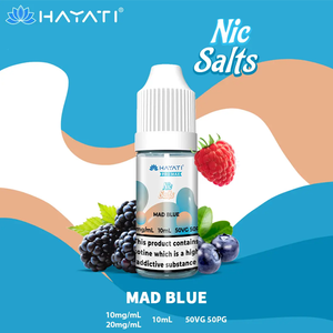 HAYATI PRO MAX NIC SALTS – mad blue 10ml