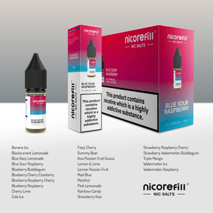 Nicorefill 20MG Nic Salts 10ml