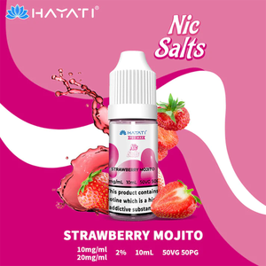 HAYATI PRO MAX NIC SALTS – Strawberry Mojito 10ml