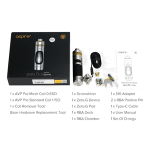 ASPIRE ZERO G POD KIT