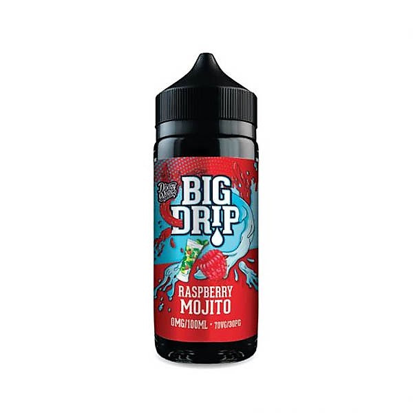 DOOZY VAPE BIG DRIP E LIQUID - RASPBERRY MOJITO