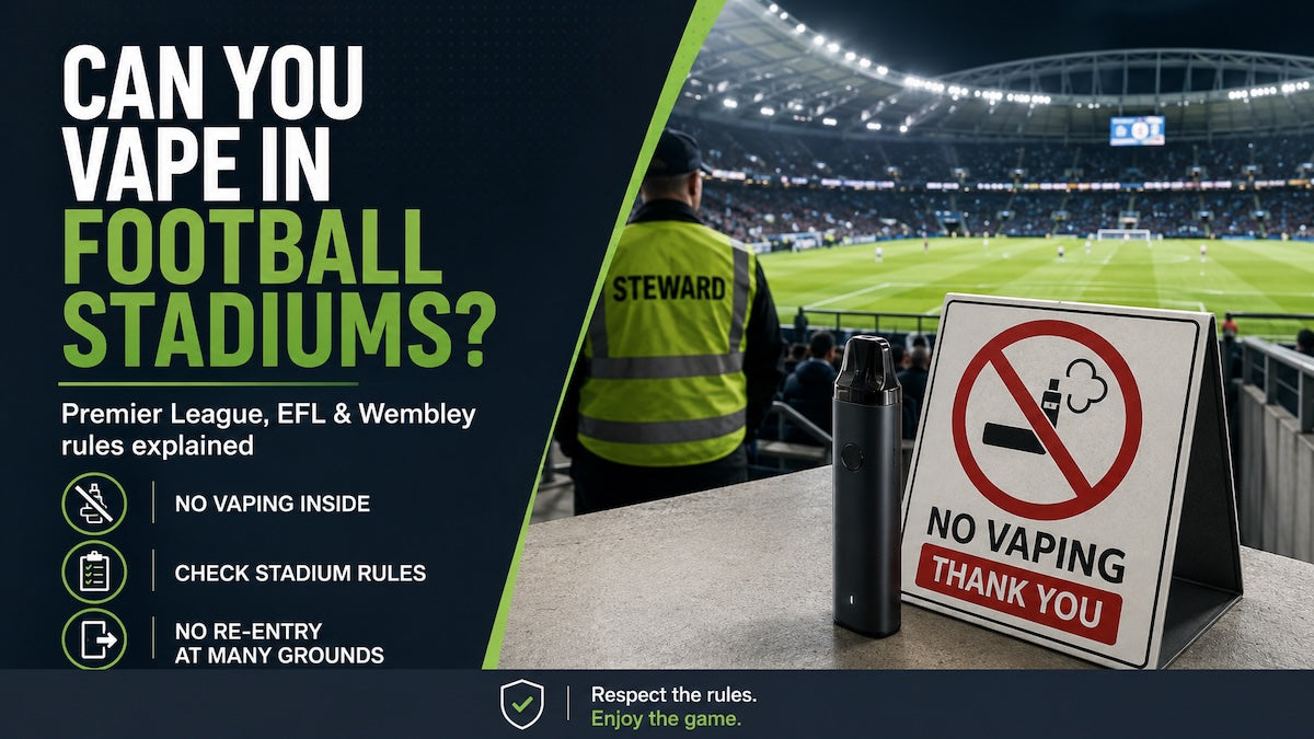 Can You Vape in Football Stadiums