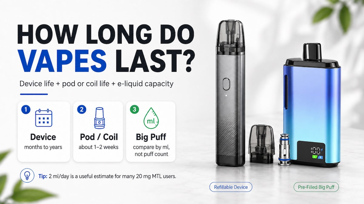 How Long Do Vapes Last