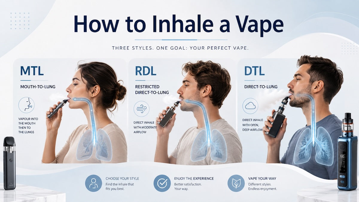 How to Inhale a Vape