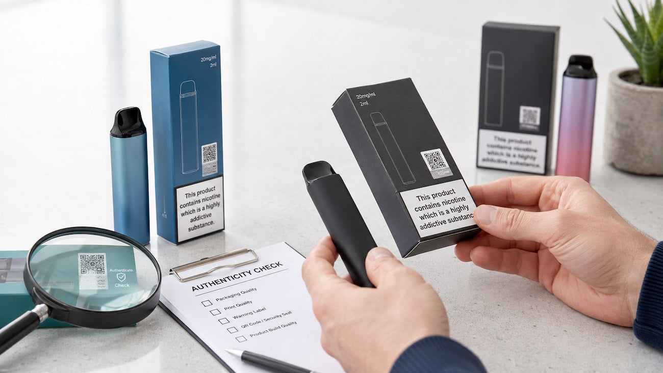 How to Spot Fake Vapes UK