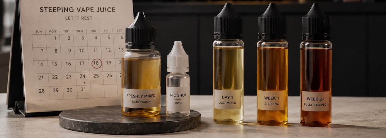 Steeping Vape Juice
