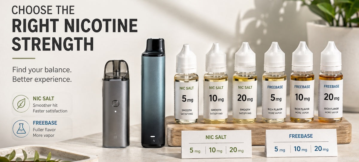 Vape Strengths Nicotine Levels