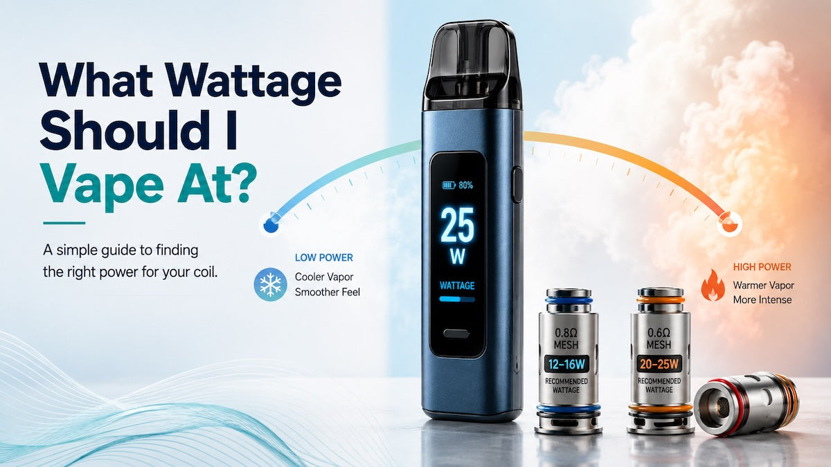 What Wattage Should I Vape At