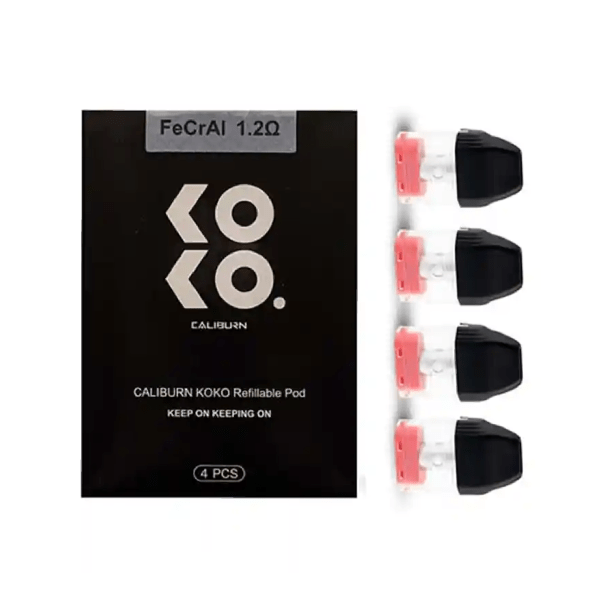 4 x Uwell Caliburn Koko Replacement Pods