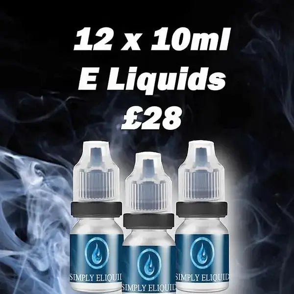 Simply E Liquids (12 x 10ml) for £28