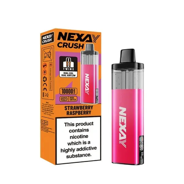 Nexay Crush 10k Puffs Prefilled And Rechargeable Pod Kit