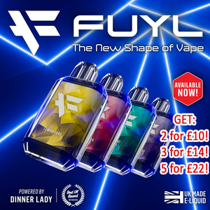 Fuyl 600 Puff Disposable Vapes by Dinner Lady