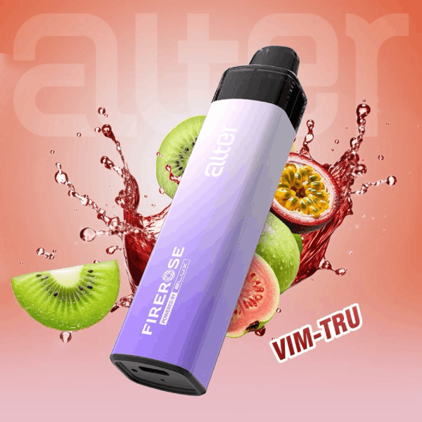 Elux Firerose Alter 7000 Puffs Prefilled And Rechargeable Pod Kit
