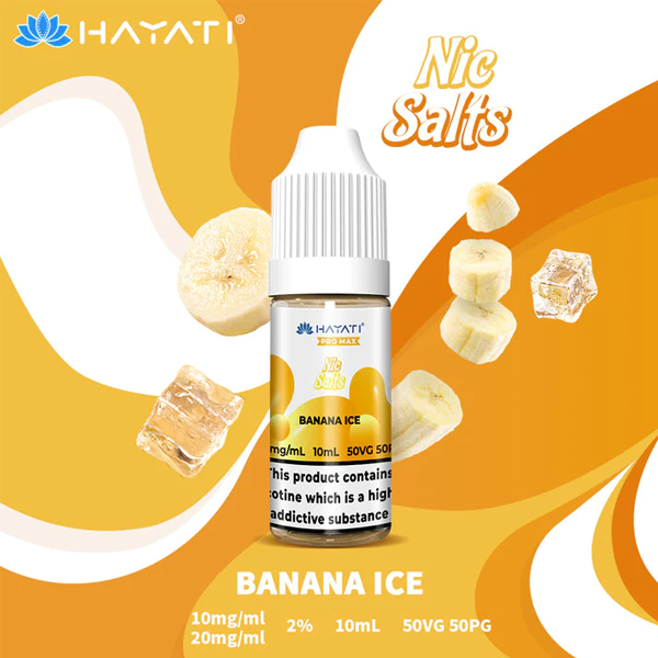 Hayati Pro Max Nic Salts Banana Ice