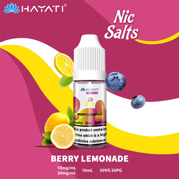 Hayati Pro Max Nic Salts Berry Lemonade