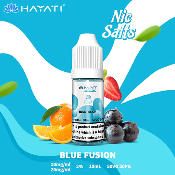 Hayati Pro Max Nic Salts Blue Fusion
