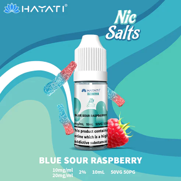 Hayati Pro Max Nic Salts Blue Sour Raspberry