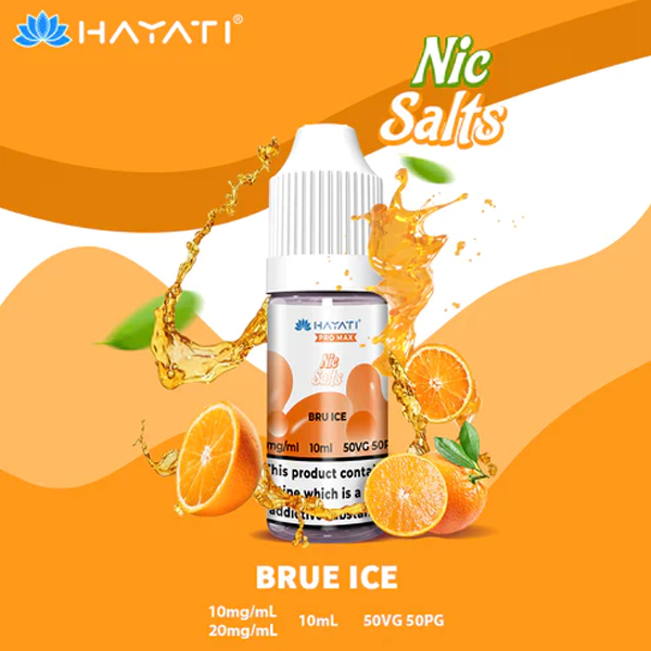 Hayati Pro Max Nic Salts Bru Ice