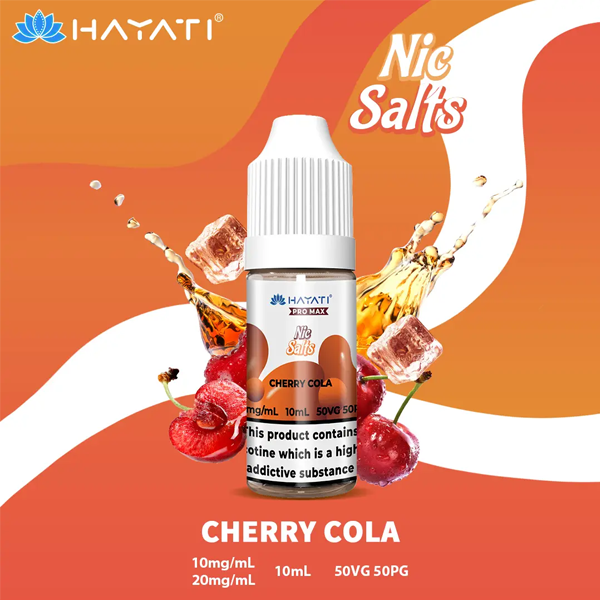 Hayati Pro Max Nic Salts Cherry Cola