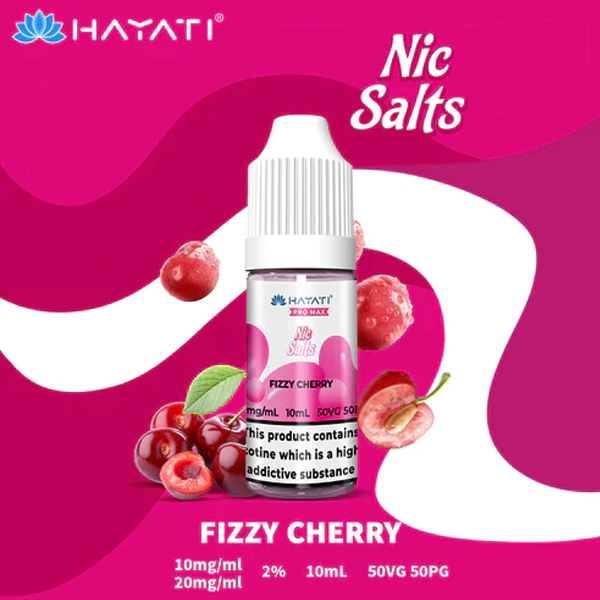 Hayati Pro Max Nic Salts Fizzy Cherry