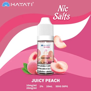 Hayati Pro Max Nic Salts Juicy Peach