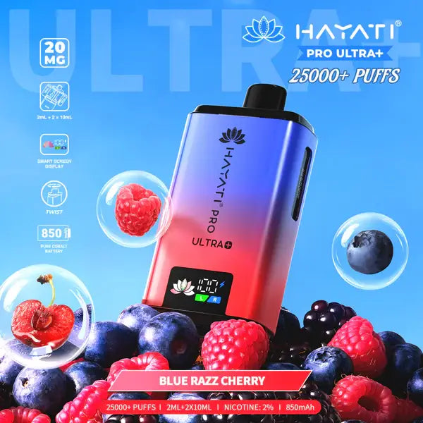 Hayati Pro Ultra Plus Blue Razz Cherry