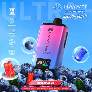 Hayati Pro Ultra Plus Blue Razz GB