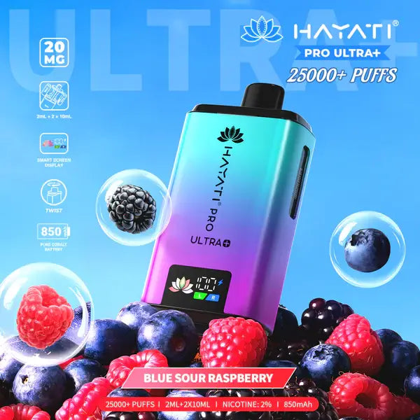Hayati Pro Ultra Plus Blue Sour Raspberry