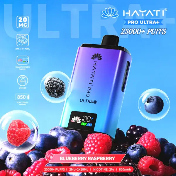 Hayati Pro Ultra Plus Blueberry Raspberry
