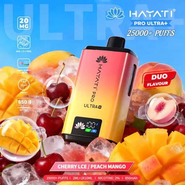 Hayati Pro Ultra Plus Cherry Ice Peach Mango