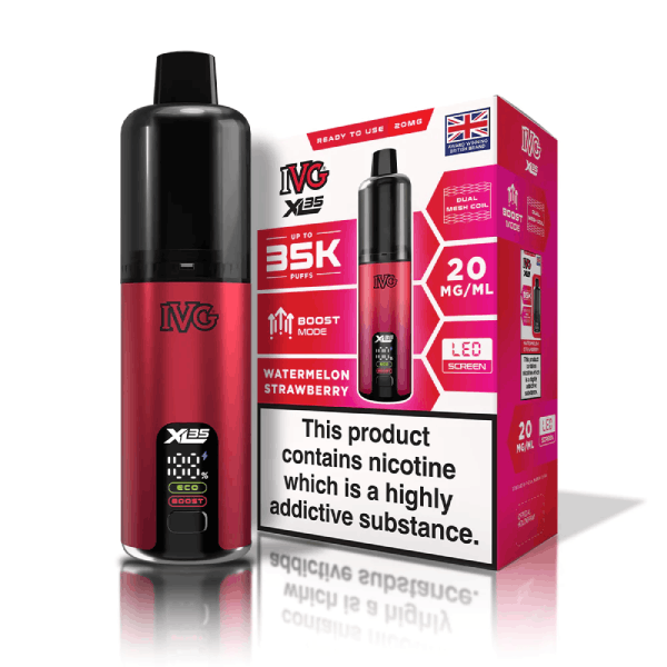 IVG XL35K Puffs Prefilled And Rechargeable Pod Kit