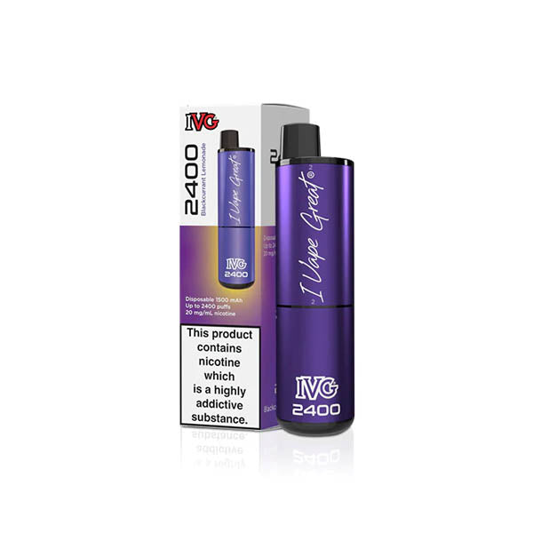 IVG 2400 Blackcurrant Lemonade