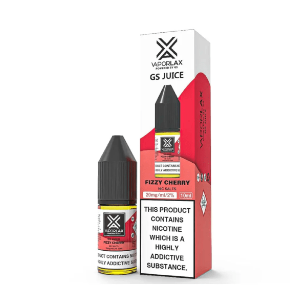 Vaporlax Nic Salts - Fizzy Cherry