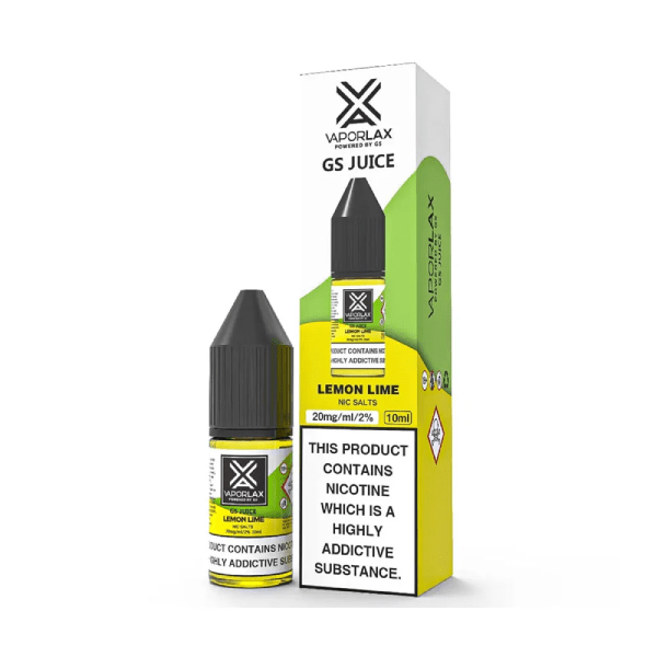 Vaporlax Nic Salts - Lemon Lime