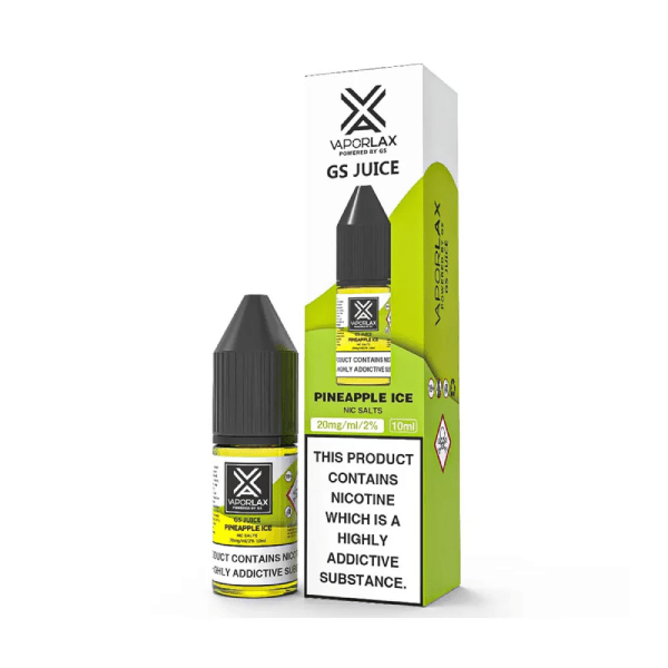 Vaporlax Nic Salts - Pineapple Ice